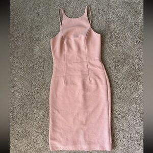 Black Halo Soft Blush Pink Cocktail Dress